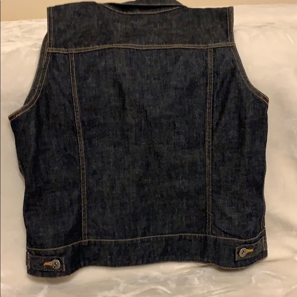Vest Jean Jacket! NWT! - Picture 5 of 7
